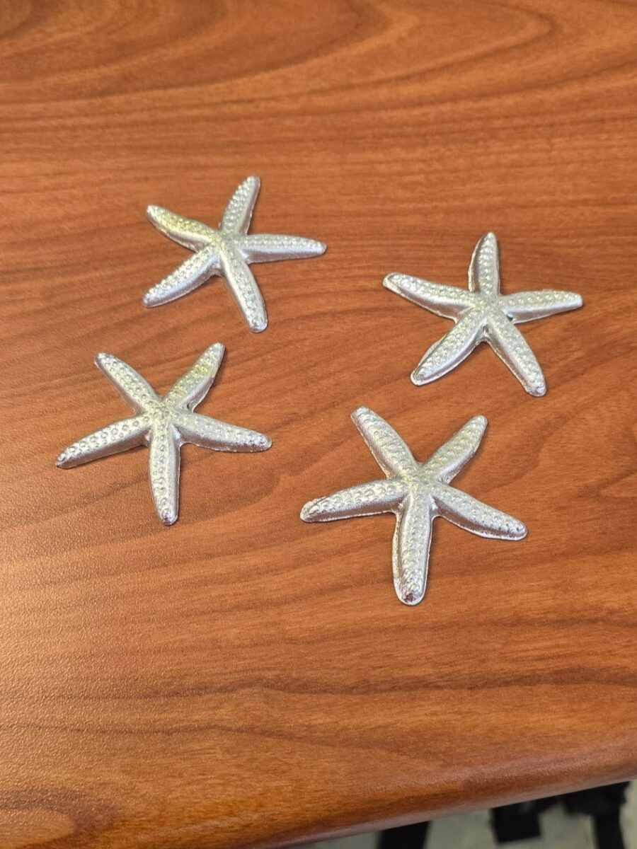 metal cast starfish